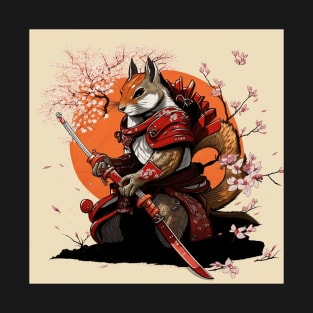 Samurai Squirrel T-Shirt