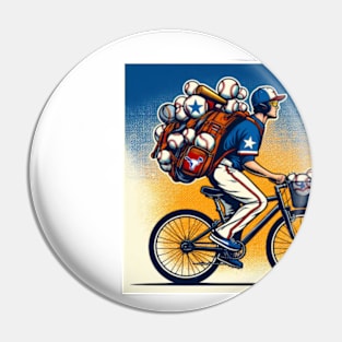 Cycling Texas Pin