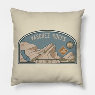 Vasquez Rocks Pillow