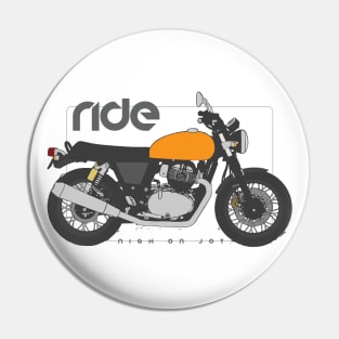 Ride classic Int650 orange Pin