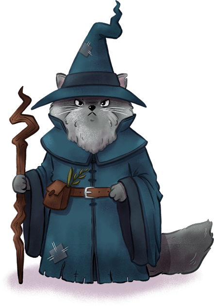 Wizard Cat Kids T-Shirt by Melissa Jan