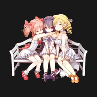 Madoka Magica Girls T-Shirt