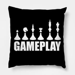 Chess Gameplay Pillow