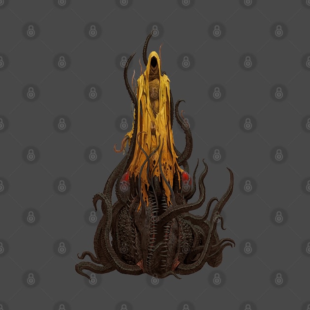 H.P. Lovecraft - Hastur - The King in Yellow by Edgeofnowhere