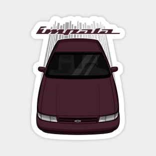 Chevrolet Impala SS 1994 - 1996 - dark cherry red Magnet