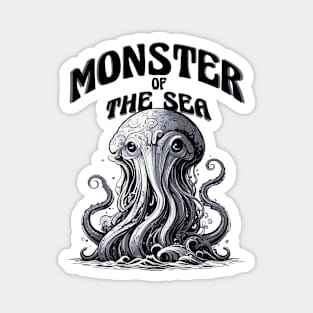 Monsters of the sea Magnet