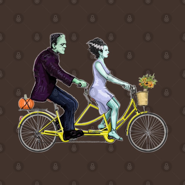 Frankenstein Tandem Bike Date by FanboyMuseum