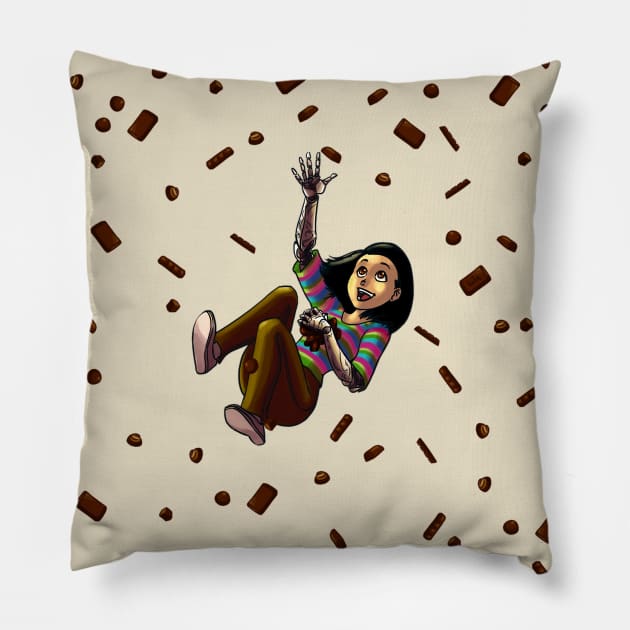 Alita & Chocolate Pillow by krls