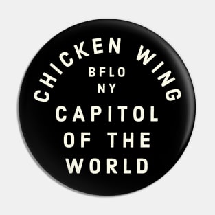 Chicken Wing Capitol of the World Buffalo NY Vintage Pin