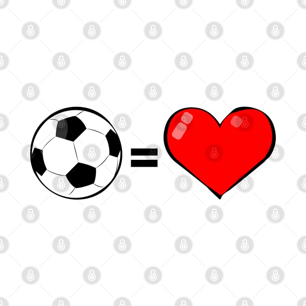 Football / Soccer Is Love by DesignWood-Sport