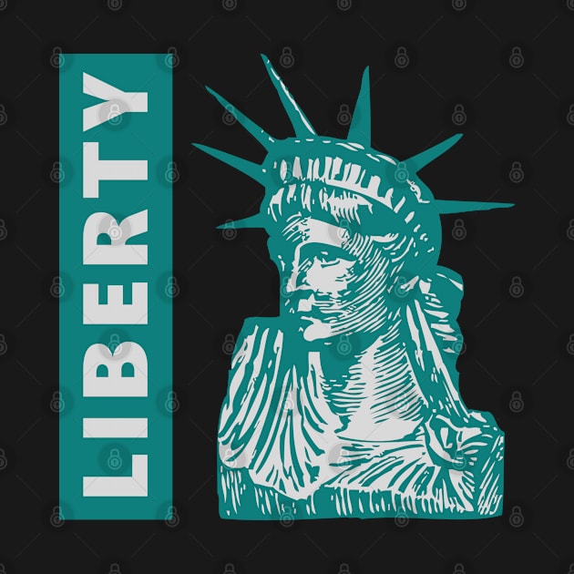 Statue of Liberty Green by felixbunny