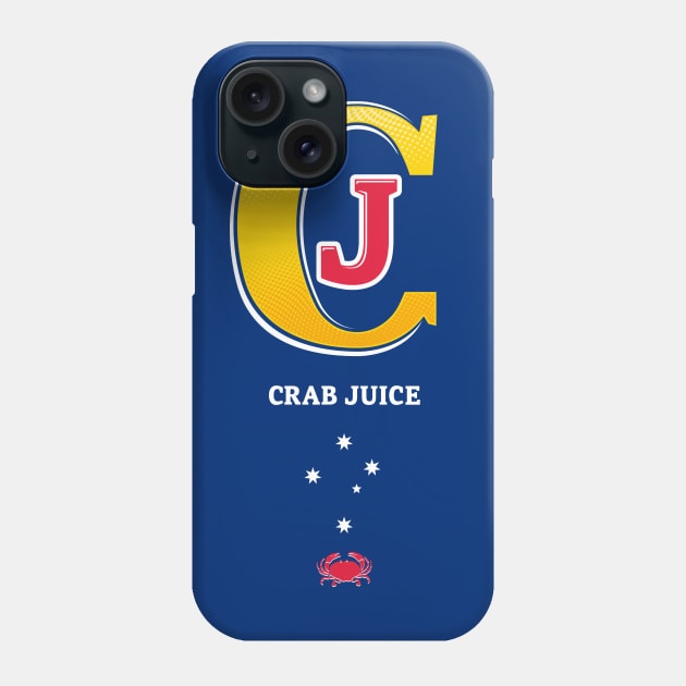 Crab Juice Down Under Phone Case by Roufxis