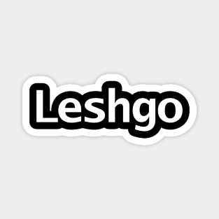 Leshgo Let's Go Kiwi Slang Magnet