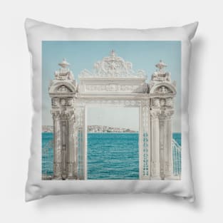 Dolmabahçe Palace on the ocean Pillow