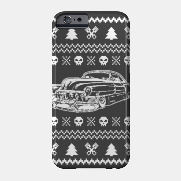 Merry Hot Rod Ugly Christmas Sweater Funny Tshirt Hot Rod
