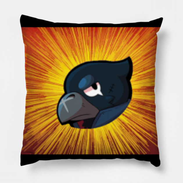 Crow Brawl Stars Brawl Stars Pillow Teepublic Au