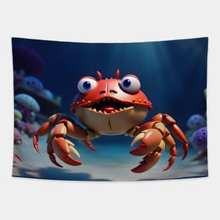 Cute Crawfish Tapestry