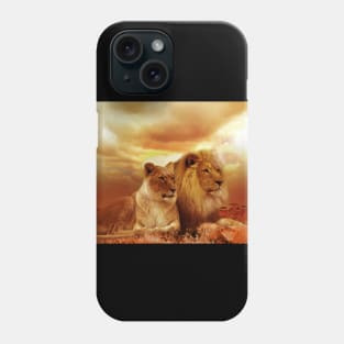 Mr. & Mrs. Lion Phone Case