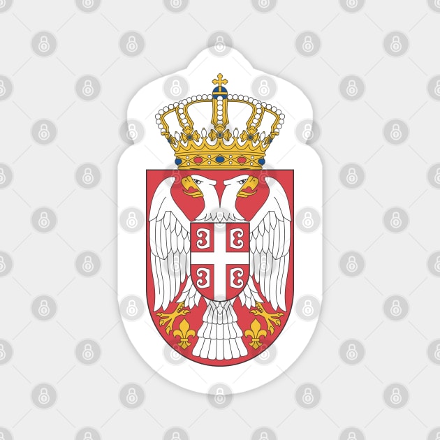 Serbia Coat of Arms Magnet by Bugsponge