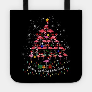 MERRY FLOCKING CHRISTMAS Tote