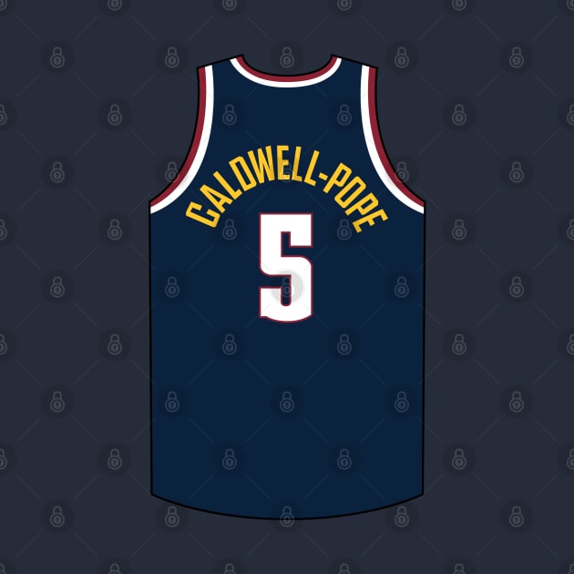 Kentavious Caldwell-Pope Denver Jersey Qiangy by qiangdade