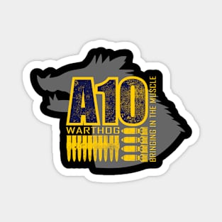 A-10 Warthog (distressed) Magnet