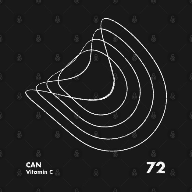 Can / Vitamin C / Minimalist Graphic Artwork Design by saudade