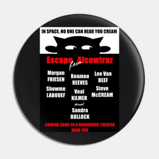 ESCAPE FROM ALCOWTRAZ JOKE MOVIE POSTER Pin