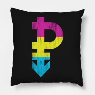 Pansexual Symbol LGBT Pride Pillow