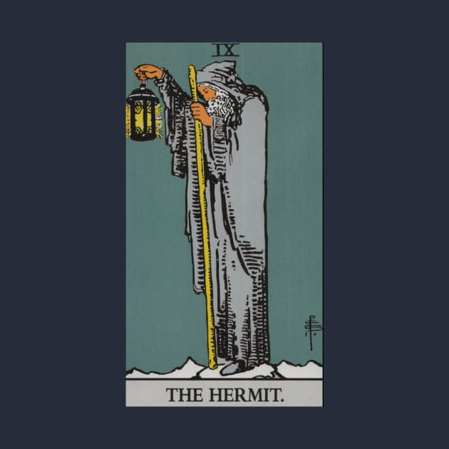 The Hermit Tarot Card by Star Scrunch