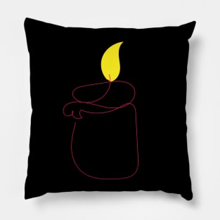 Advent Candle Pillow