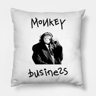 Monkey Business Pillow