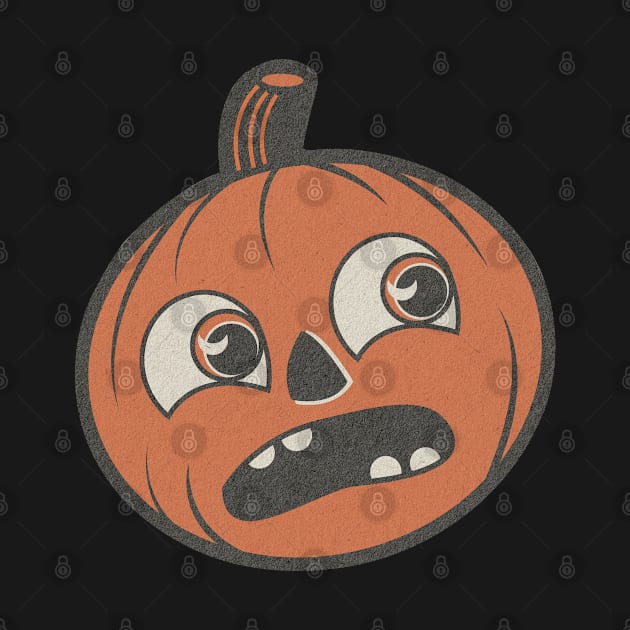 Vintage Spooky Pumpkin by Kappacino Creations