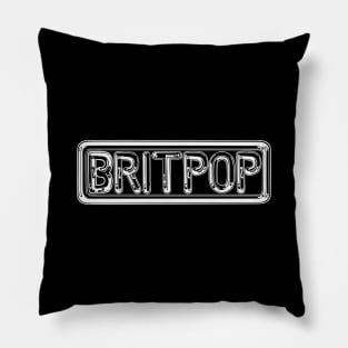 Britpop Logo Pillow