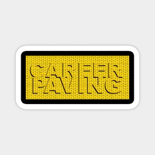 Career Paving Magnet