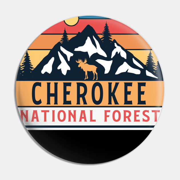 Cherokee National Forest Pin by Tonibhardwaj