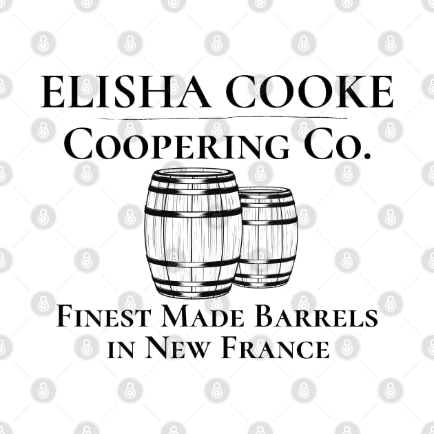 Elisha Cooke Coopering Co Barrels New France by MalibuSun