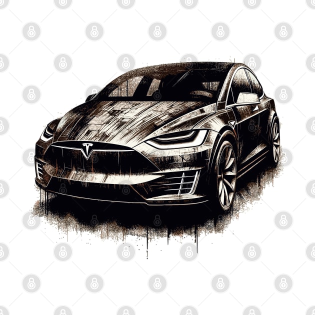 Tesla Model X by Vehicles-Art