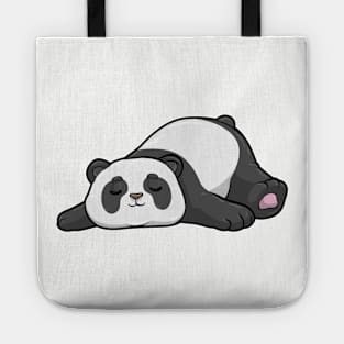 Panda at sleeping Tote