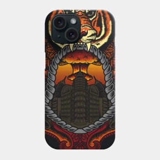 Dano Natural (Angry Tiger and Horse Phone Case