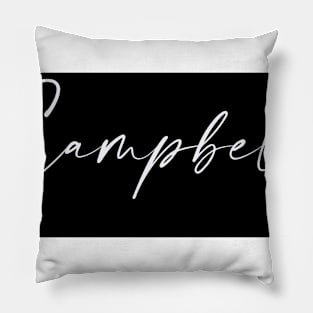 Campbell Name, Campbell Birthday Pillow