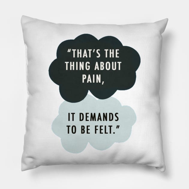 The Fault in Our Stars Pillow by weirdteenspirit