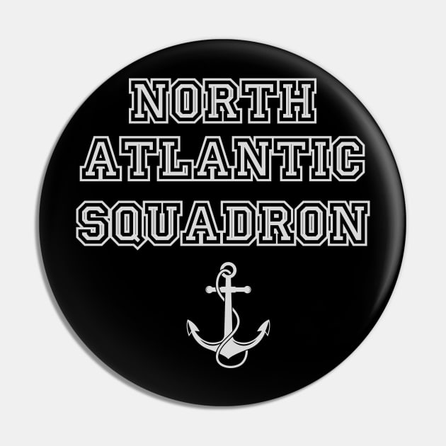 Navy T-SHIRT North Atlantic Squadron Fouled Anchor T-Shirt Pin by SailorsDelight