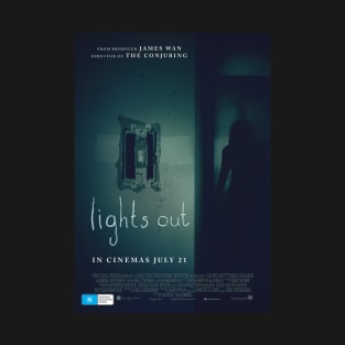 Lights Out Movie Poster T-Shirt