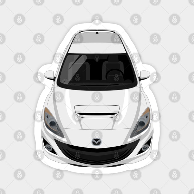 Mazdaspeed 3 2nd gen 2010-2013 - White Magnet by jdmart