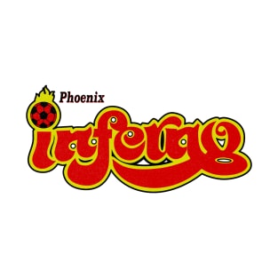 Defunct Phoenix Inferno Soccer 1980 T-Shirt