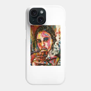 Taking a smokey break Phone Case