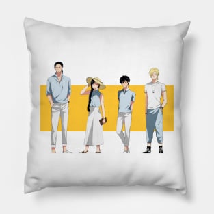 Banana Fish Summer Pillow