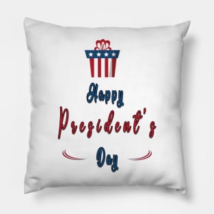 happy president's day Pillow