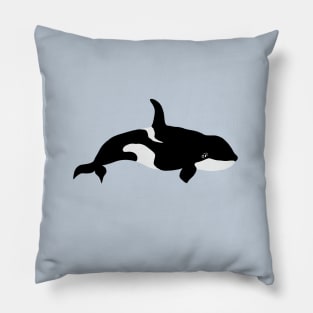 Orca Whale Pillow